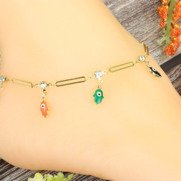 "Elegant Handmade Anklet – Delicate Jewelry for Women, MAR091424 - Picture 7 of 10